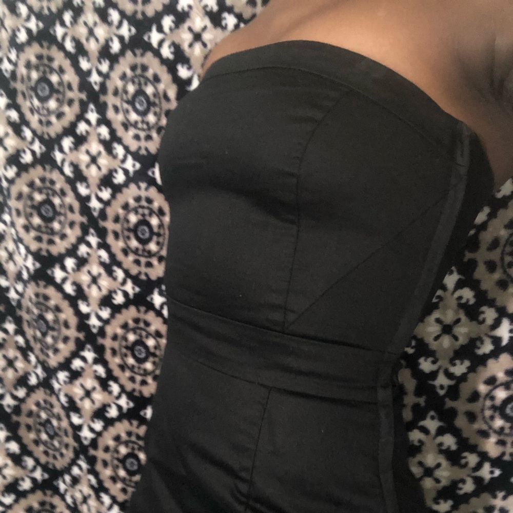 Ladies Black Fitted MINI Sleeveless Party Dress